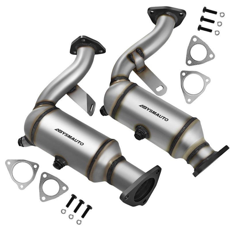 ABYSMAUTO Left Right Catalytic Converter Compatible with Audi A6 20122015 Audi A7 20122015 Audi A8 20132014 30L V6 Catalytic Convertor Directfit 644112 644113 EPA Compliant